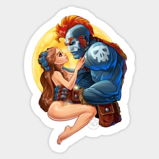 The beauty and the Beast Sticker